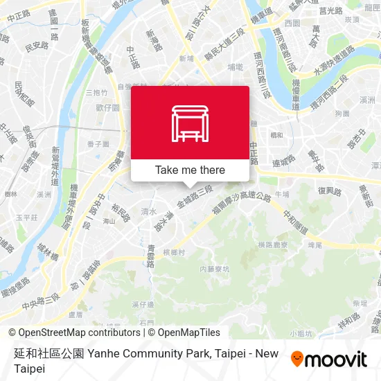 延和社區公園 Yanhe Community Park map