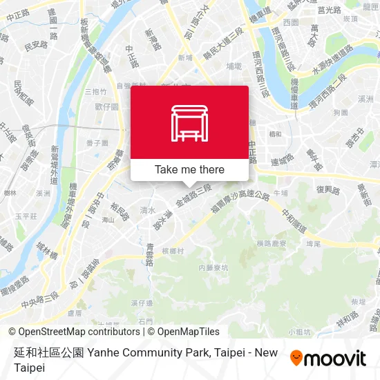 延和社區公園 Yanhe Community Park map