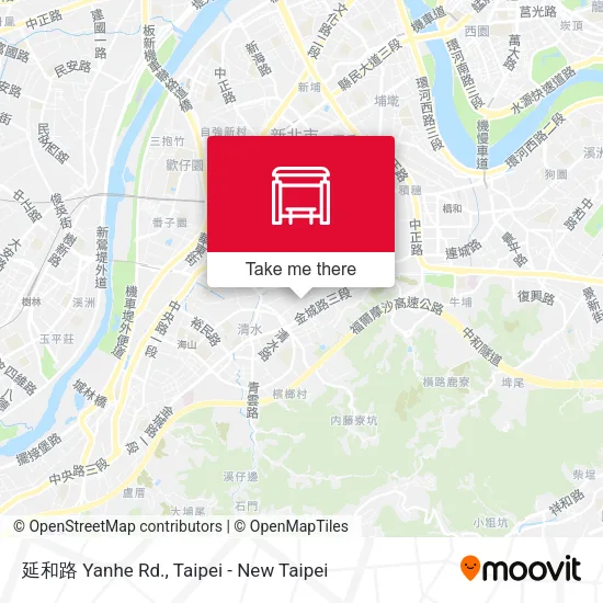 延和路 Yanhe Rd.地圖