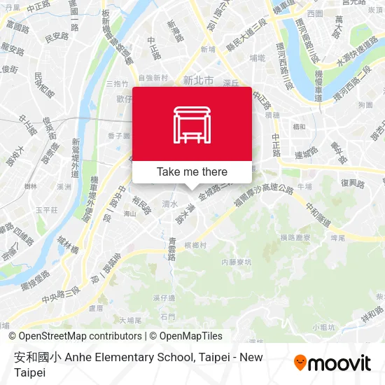 安和國小 Anhe Elementary School地圖