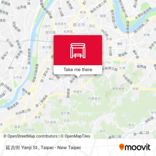 延吉街 Yanji St.地圖
