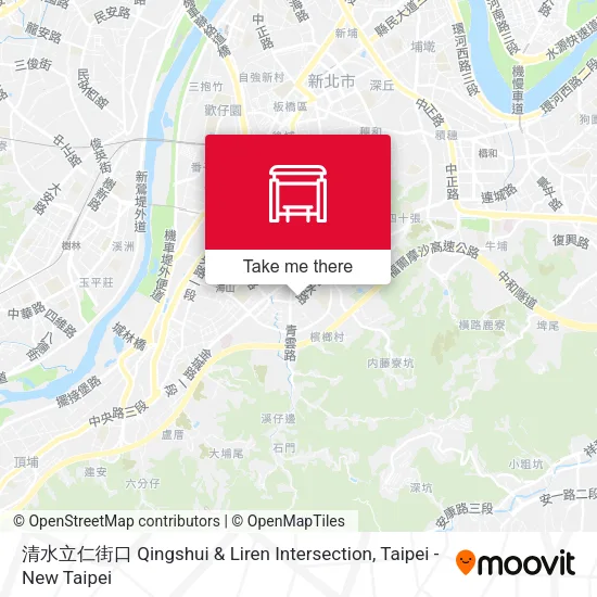 清水立仁街口 Qingshui & Liren Intersection地圖