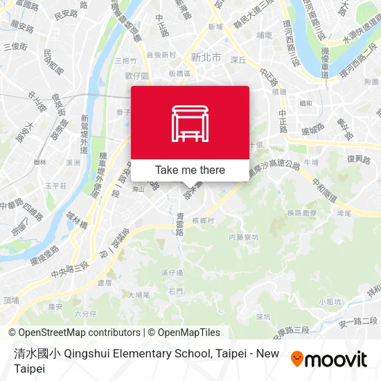 清水國小 Qingshui Elementary School map