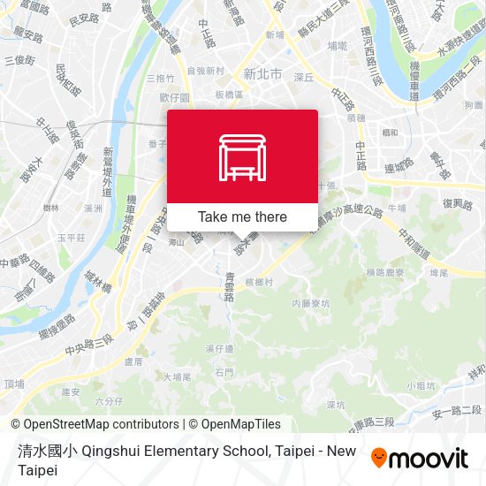清水國小 Qingshui Elementary School地圖