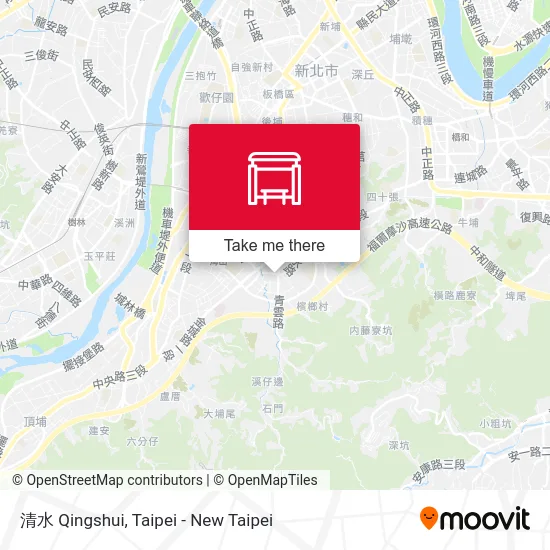 清水 Qingshui map
