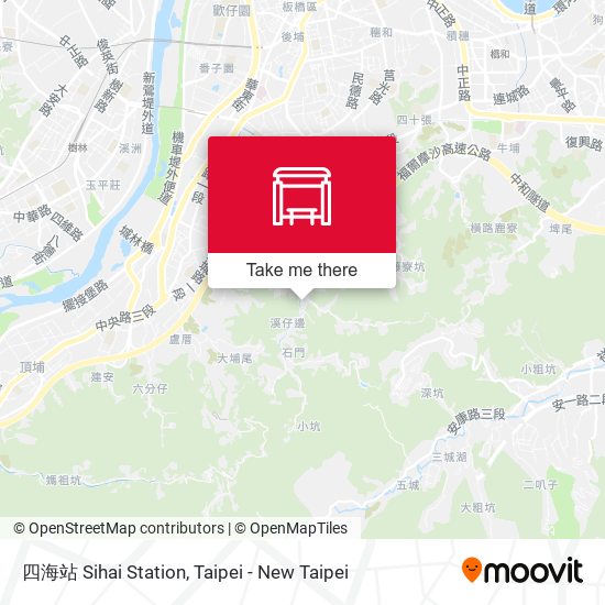 四海站 Sihai Station map