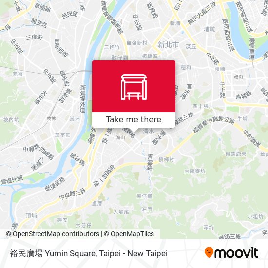 裕民廣場 Yumin Square map