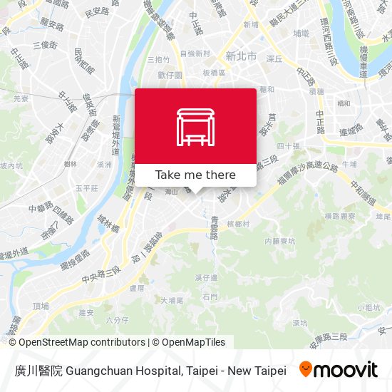 How To Get To 廣川醫院guangchuan Hospital In 土城區by Bus Metro Or Train