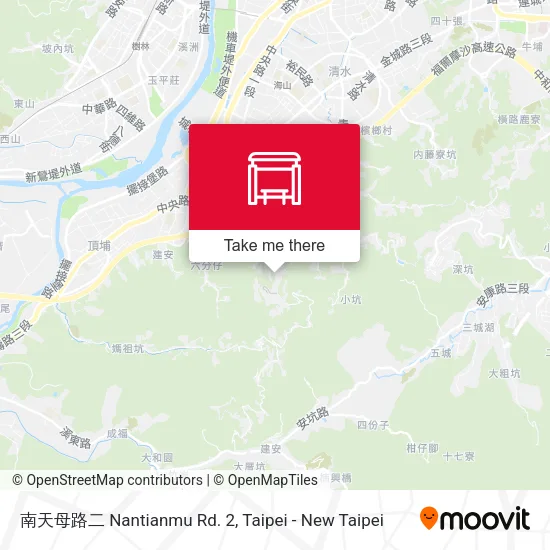 南天母路二 Nantianmu Rd. 2 map