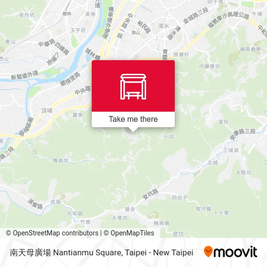 南天母廣場 Nantianmu Square map