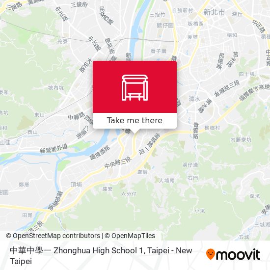 中華中學一 Zhonghua High School 1 map