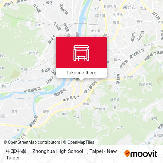 中華中學一 Zhonghua High School 1地圖