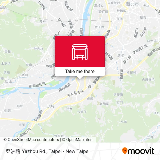 亞洲路 Yazhou Rd. map