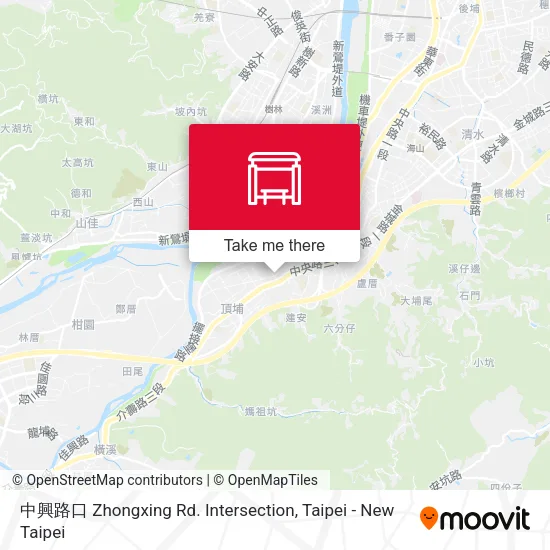 中興路口 Zhongxing Rd. Intersection map