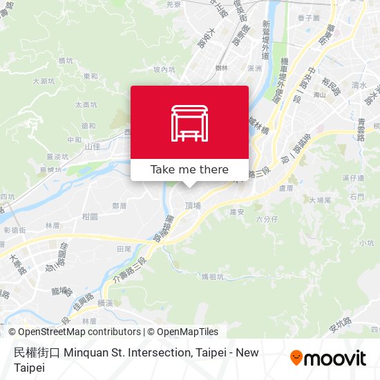 民權街口 Minquan St. Intersection map