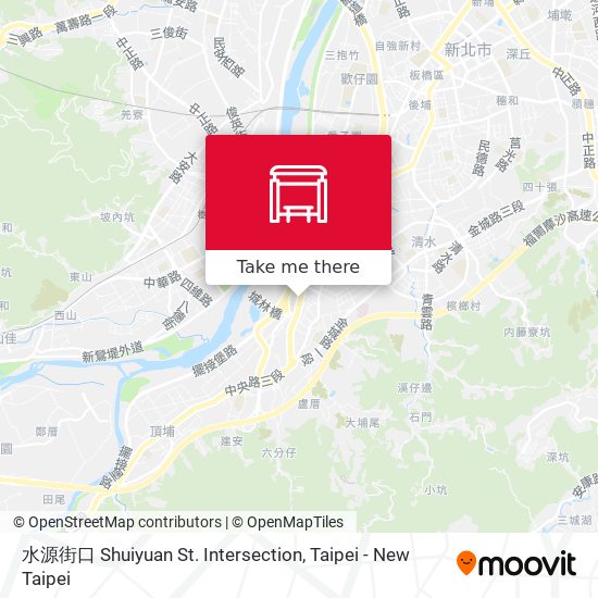 水源街口 Shuiyuan St. Intersection地圖