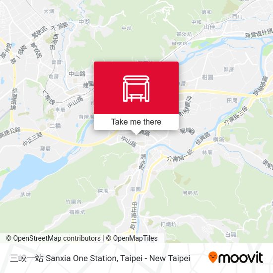 三峽一站 Sanxia One Station地圖