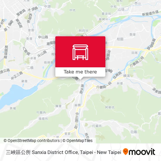 三峽區公所 Sanxia District Office地圖