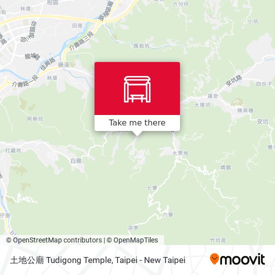 土地公廟 Tudigong Temple地圖