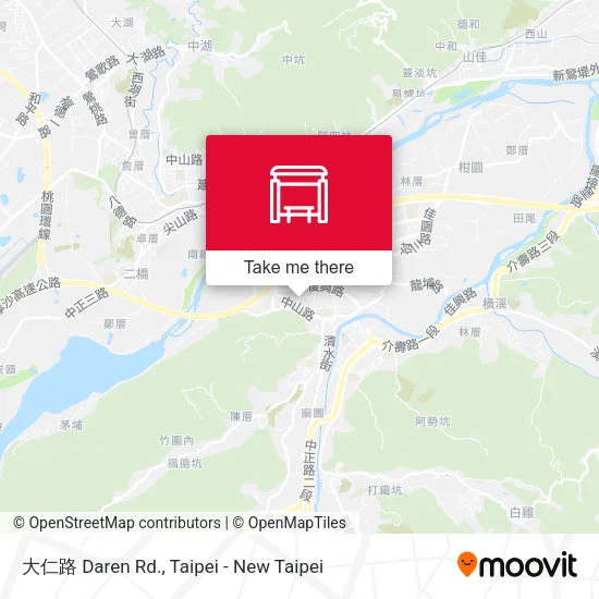 大仁路 Daren Rd. map
