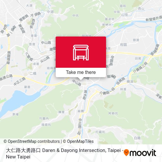 大仁路大勇路口 Daren & Dayong Intersection地圖
