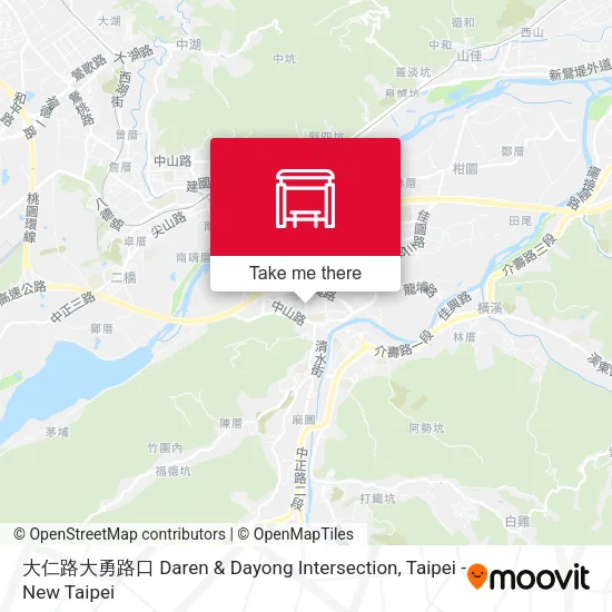 大仁路大勇路口 Daren & Dayong Intersection地圖