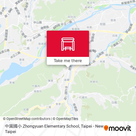 中園國小 Zhongyuan Elementary School map