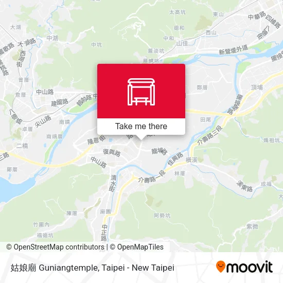 姑娘廟 Guniangtemple map
