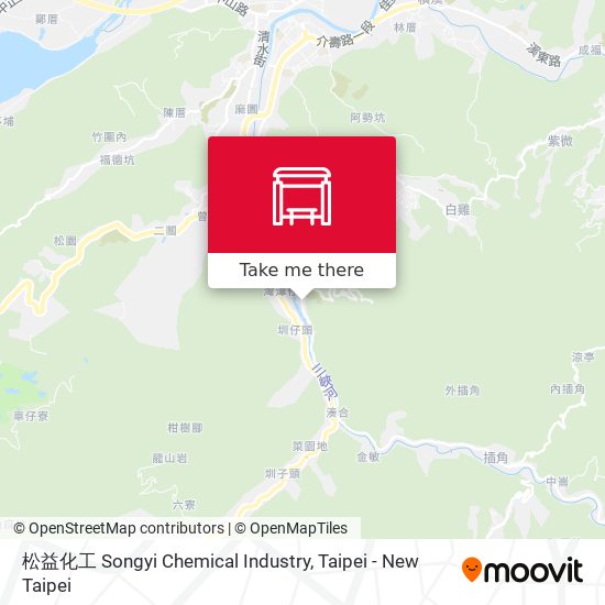 松益化工 Songyi Chemical Industry map
