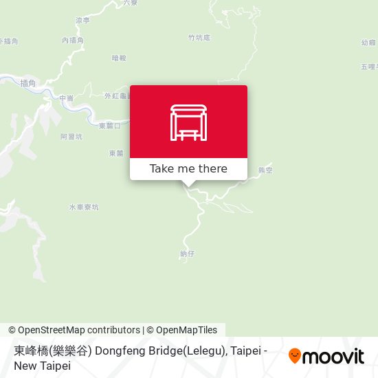 東峰橋(樂樂谷) Dongfeng Bridge(Lelegu)地圖