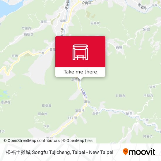 松福土雞城 Songfu Tujicheng map