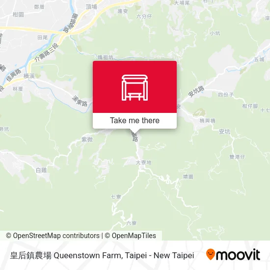 皇后鎮農場 Queenstown Farm map