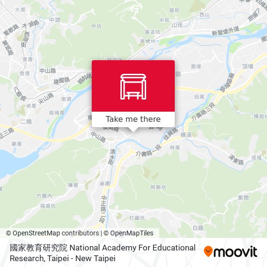 國家教育研究院 National Academy For Educational Research map