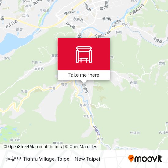 添福里 Tianfu Village地圖