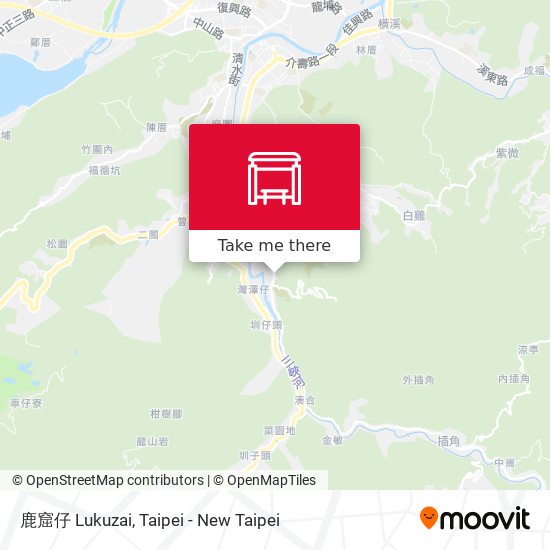鹿窟仔 Lukuzai地圖