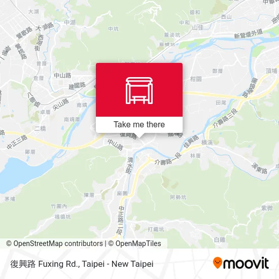 復興路 Fuxing Rd. map