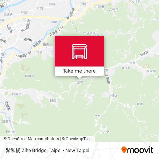 紫和橋 Zihe Bridge地圖