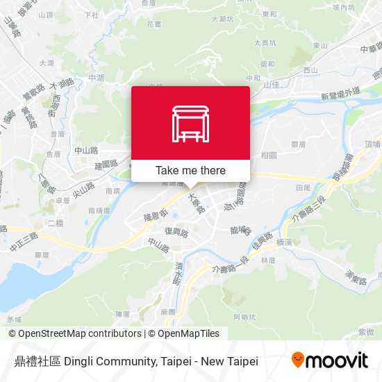 鼎禮社區 Dingli Community map