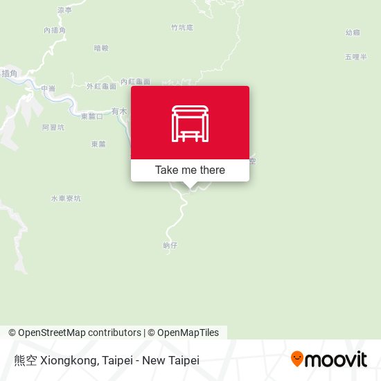 熊空 Xiongkong map