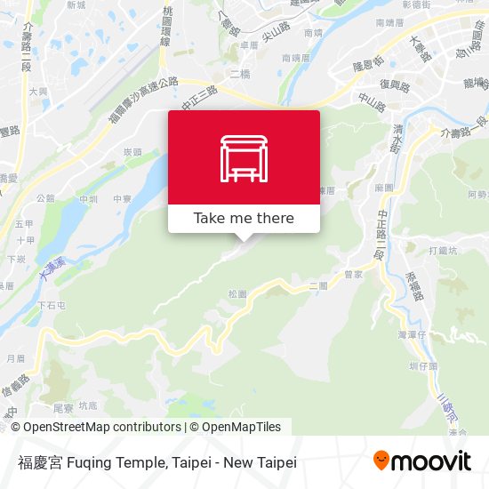 福慶宮 Fuqing Temple地圖