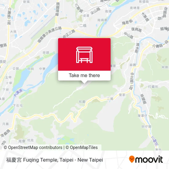 福慶宮 Fuqing Temple map