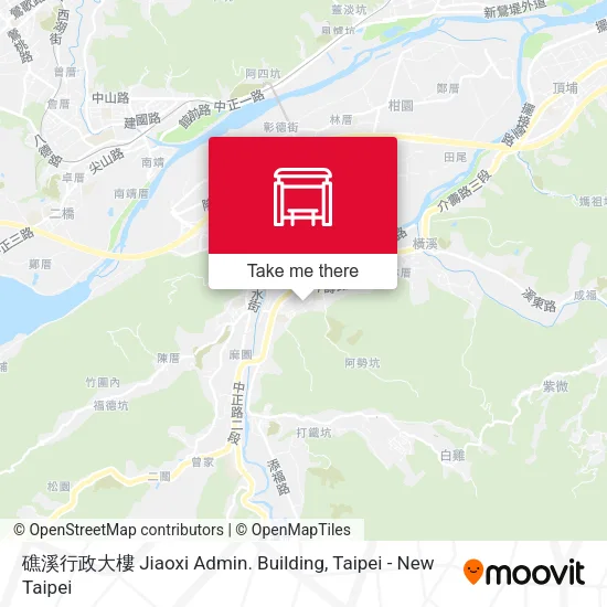 礁溪行政大樓 Jiaoxi Admin. Building map