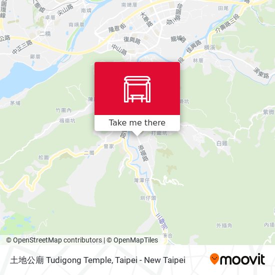 土地公廟 Tudigong Temple map