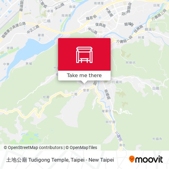 土地公廟 Tudigong Temple map