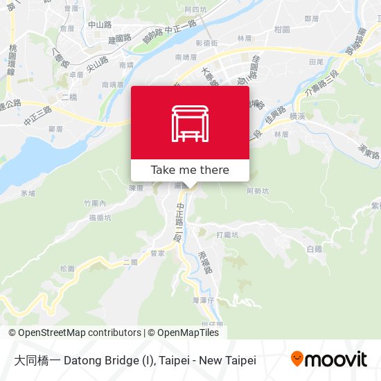大同橋一 Datong Bridge (I)地圖