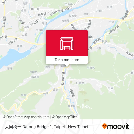 大同橋一 Datong Bridge 1地圖