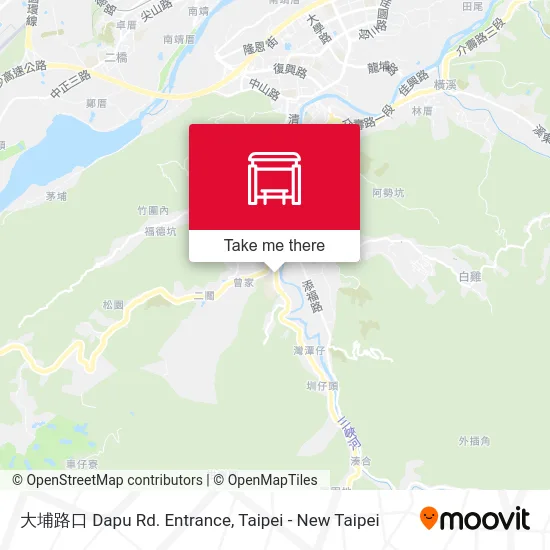 大埔路口 Dapu Rd. Entrance map