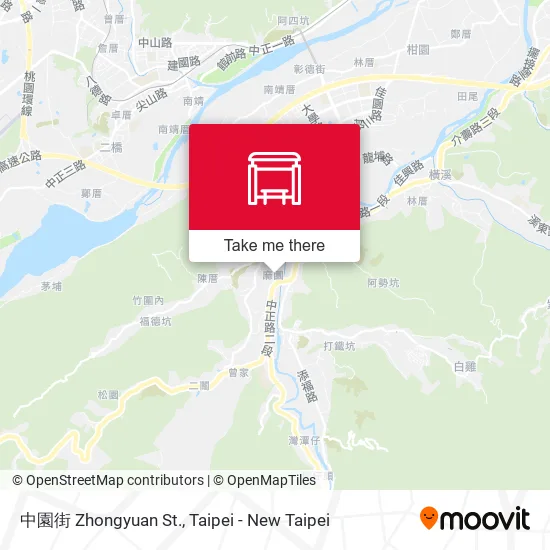 中園街 Zhongyuan St. map
