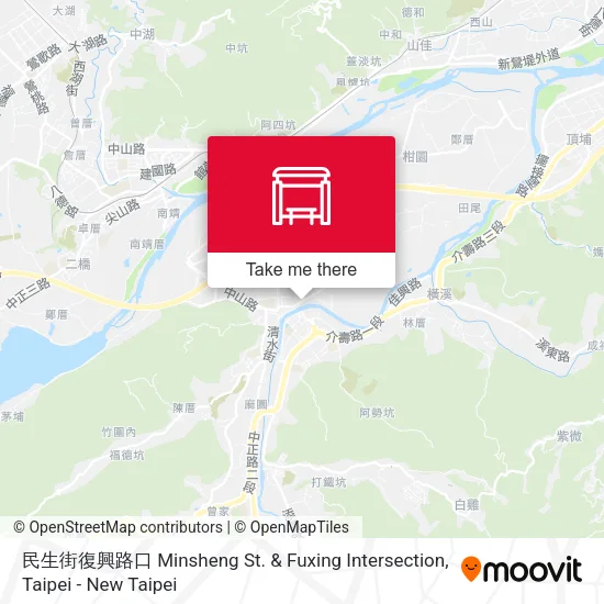 民生街復興路口 Minsheng St. & Fuxing Intersection map
