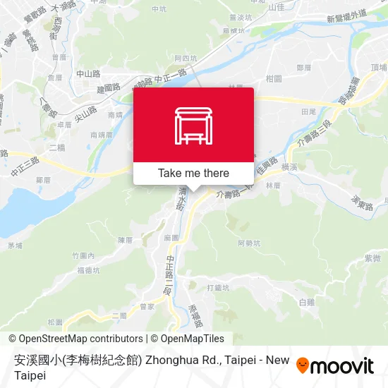 安溪國小(李梅樹紀念館) Zhonghua Rd. map
